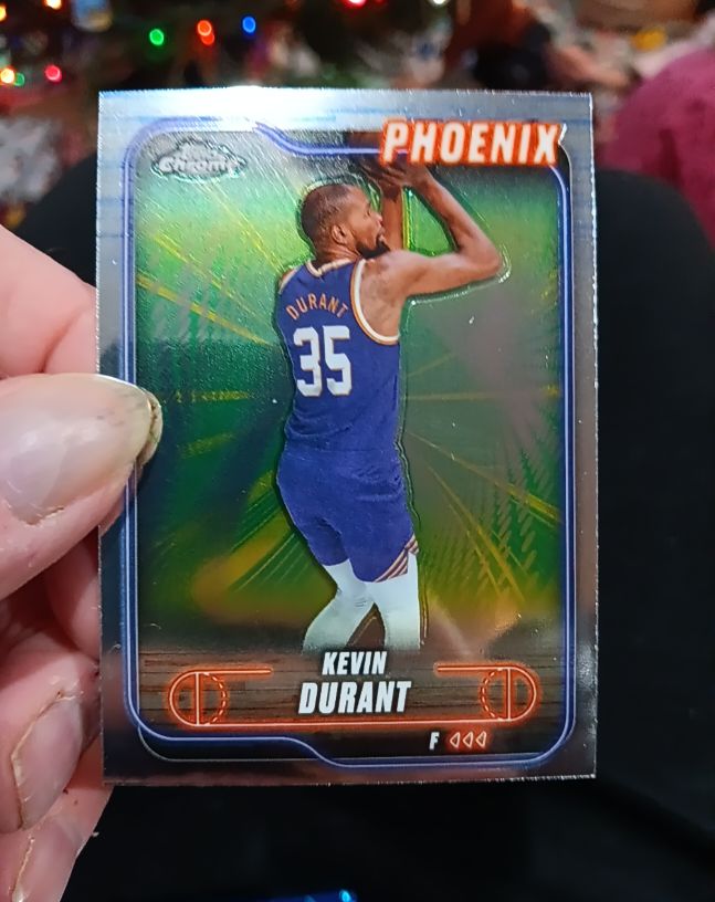 2024-25 Topps Chrome #101 Kevin Durant — front