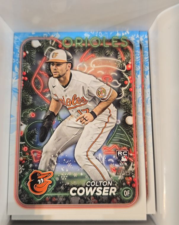 2024 Topps Holiday #H170 Colton Cowser — front
