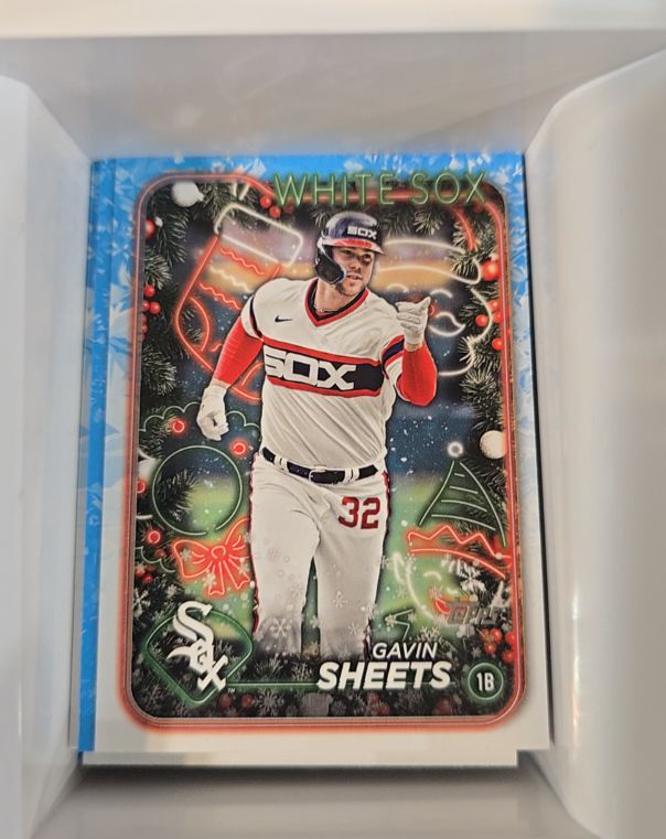 2024 Topps Holiday #H93 Gavin Sheets — front