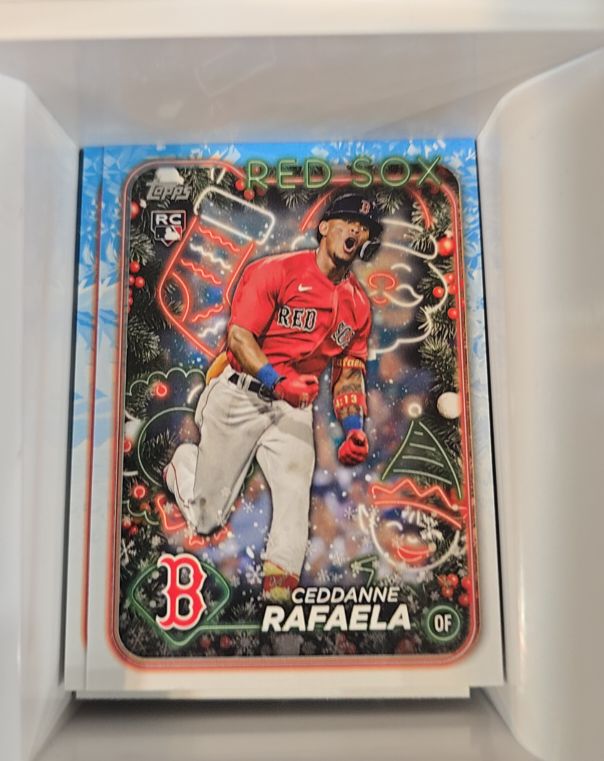 2024 Topps Holiday #H121 Ceddanne Rafaela — front
