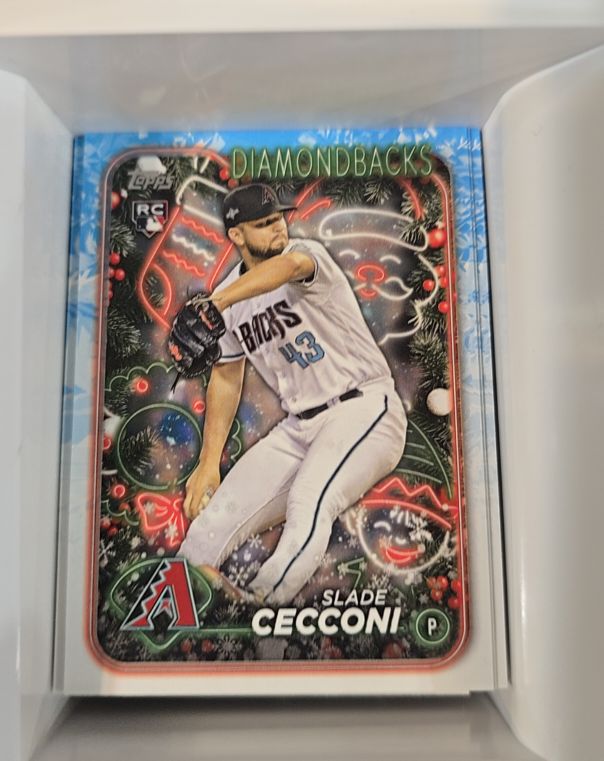 2024 Topps Holiday #H39 Slade Cecconi — front