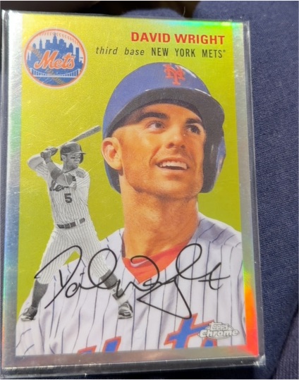2023 Topps Chrome Platinum #492 David Wright — front