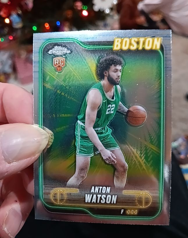2024-25 Topps Chrome #107 Anton Watson — front
