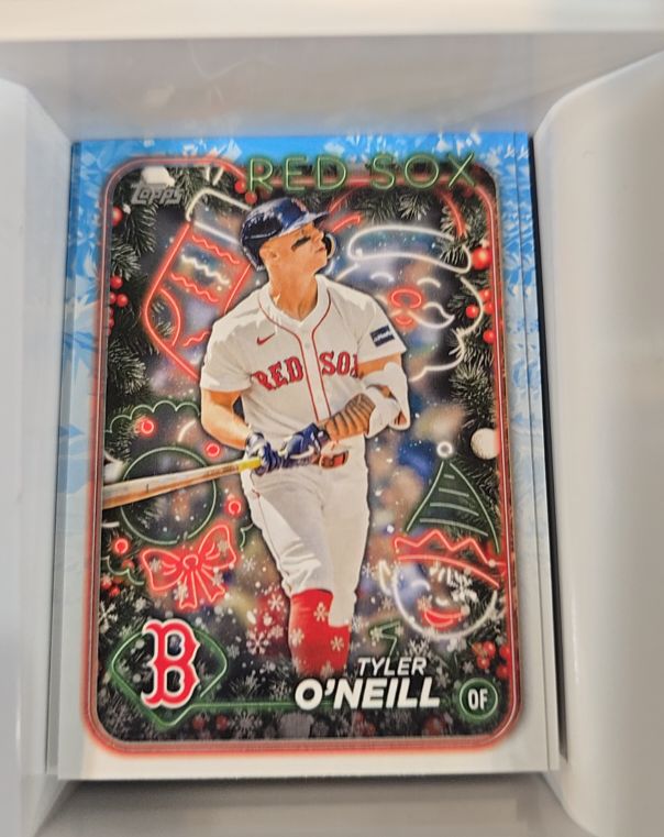 2024 Topps Holiday #H60 Tyler O'Neill — front