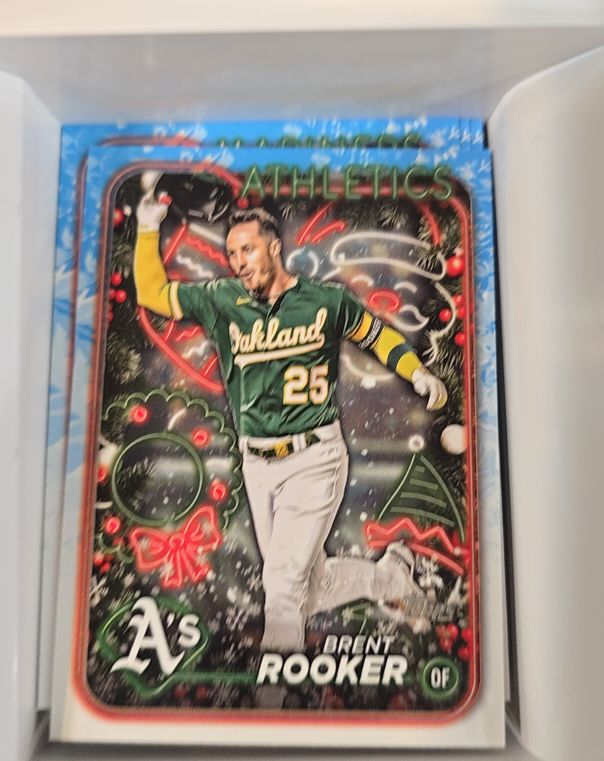 2024 Topps Holiday #H41 Brent Rooker — front