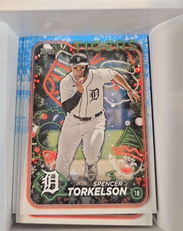 2024 Topps Holiday #H48 Spencer Torkelson — front