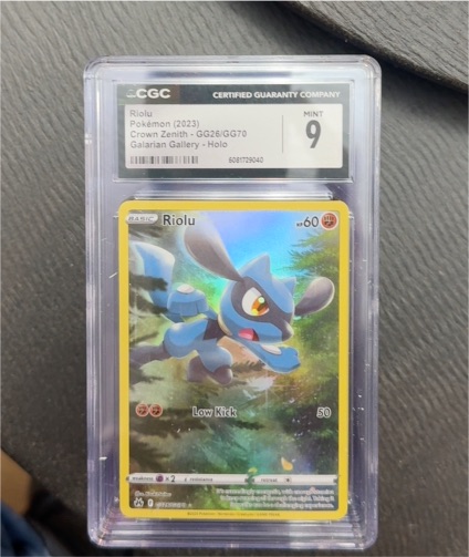 2023 Pokémon Crown Zenith #GG26 Riolu — front