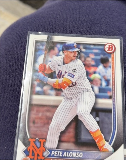 2025 Bowman #56 Pete Alonso — front