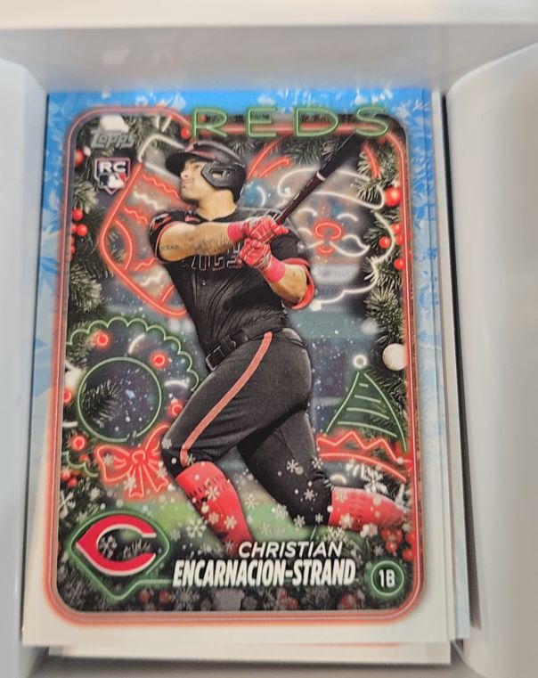 2024 Topps Holiday #H85 Christian Encarnacion-Strand — front