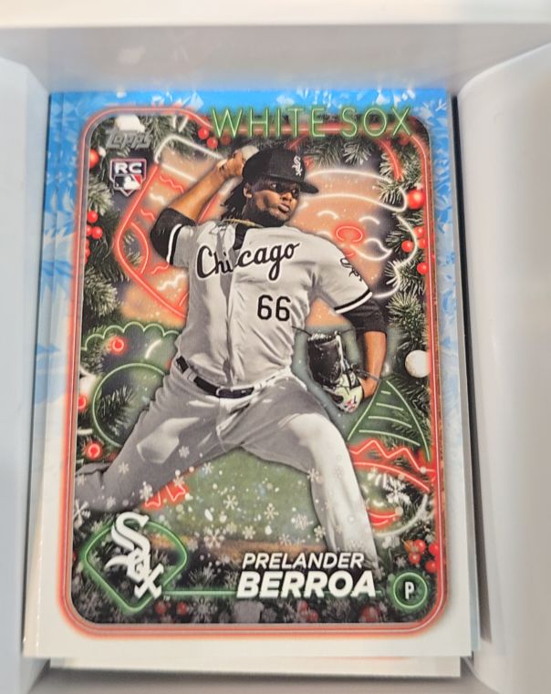 2024 Topps Holiday #H182 Prelander Berroa — front