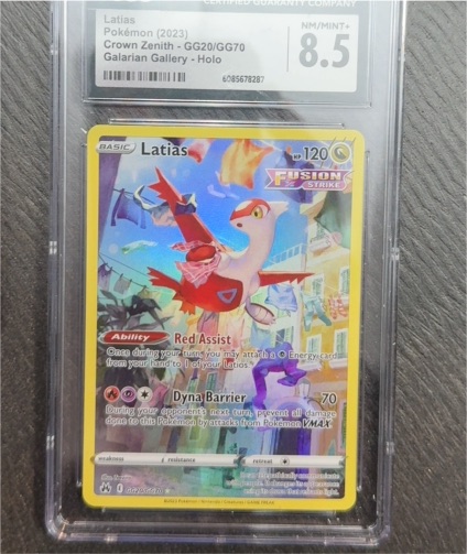 2023 Crown Zenith #GG20 Latias — front