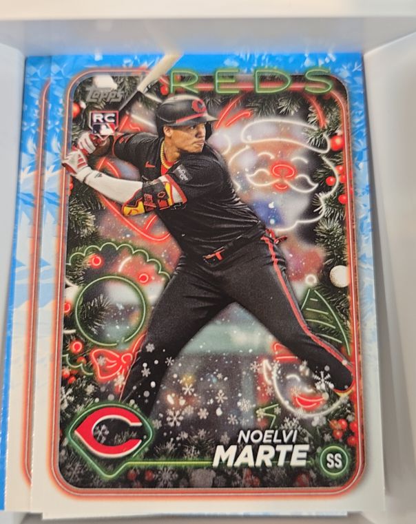 2024 Topps Holiday #H200 Noelvi Marte — front