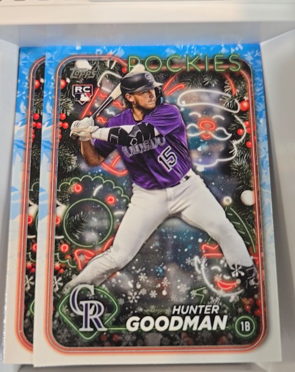 2024 Topps Holiday #H178 Hunter Goodman — front