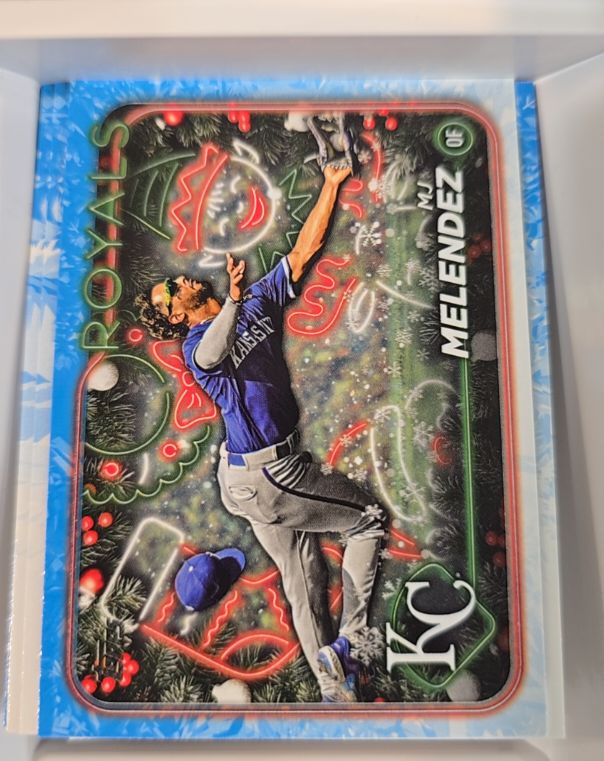 2024 Topps Holiday #H89 MJ Melendez — front