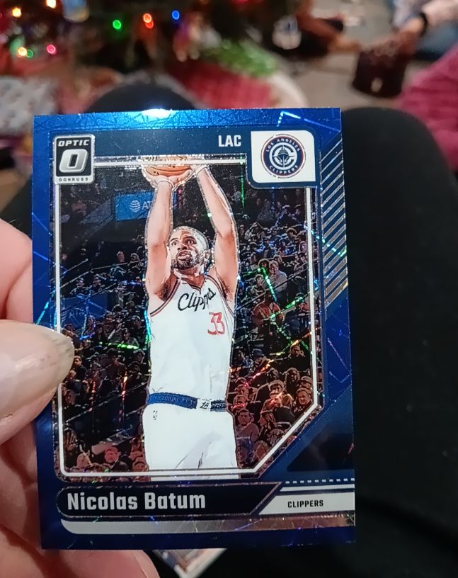 2024-25 Panini Donruss Optic #193 Nicolas Batum — front