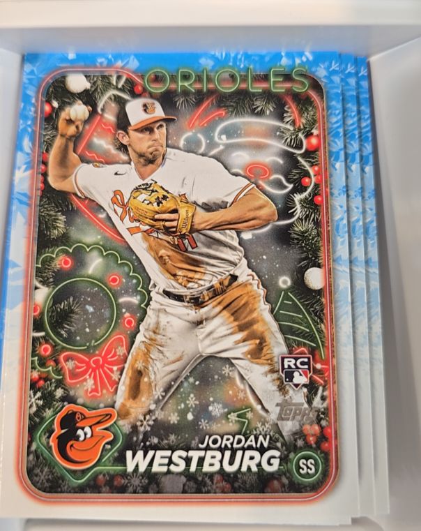 2024 Topps Holiday #H29 Jordan Westburg — front