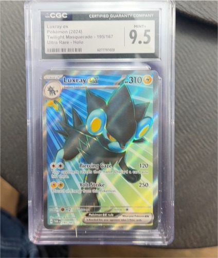 2024 Pokémon Twilight Masquerade #195 Luxray ex — front
