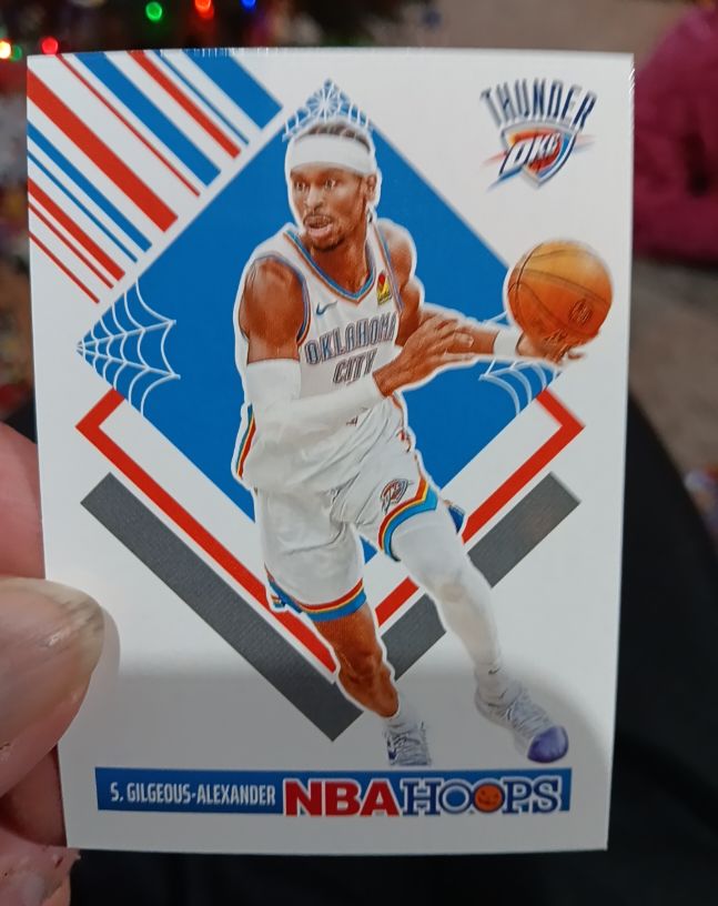 2024-25 Panini Haunted Hoops #287 Shai Gilgeous-Alexander Tribute — front