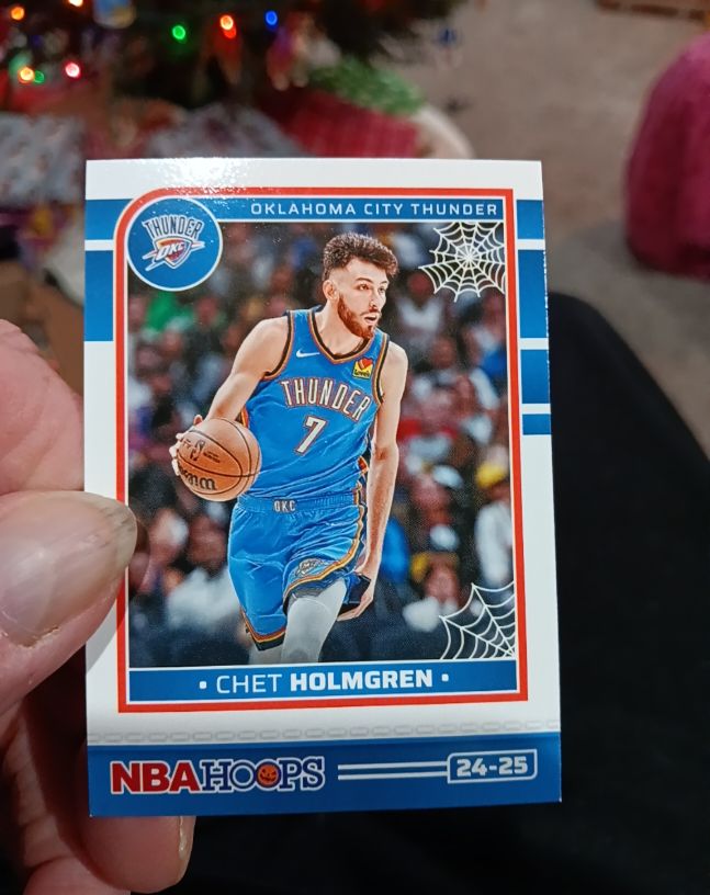 2024-25 Panini NBA Hoops #24-25 Chet Holmgren — front