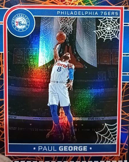 2024-25 Panini Haunted Hoops #40 Paul George — front