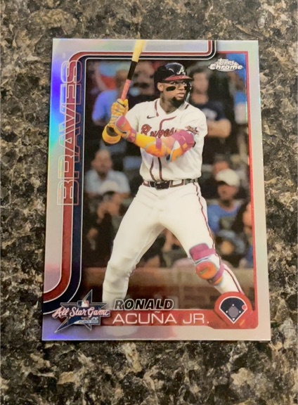 2025 Topps Chrome Update #ASG-18 Ronald Acuna Jr. — front