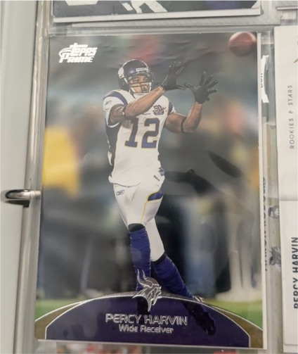 2012 Topps Prime Percy Harvin — front