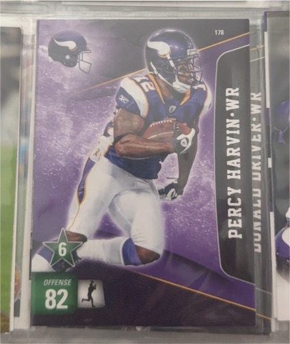 2011 Panini Adrenalyn XL #178 Percy Harvin — front
