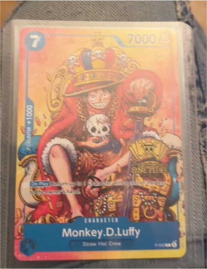 2023 One Piece TCG P-043 Monkey D. Luffy — front