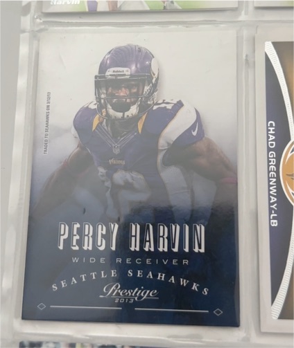 2013 Panini Prestige #180 Percy Harvin — front
