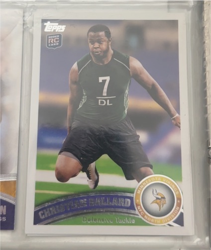 2011 Topps #251 Christian Ballard — front