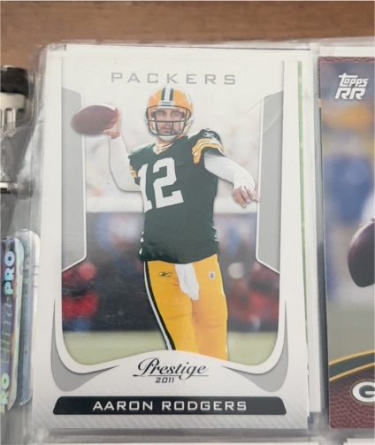 2011 Panini Prestige #70 Aaron Rodgers — front
