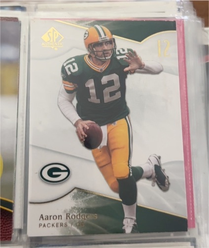 2009 Upper Deck SP Authentic #12 Aaron Rodgers — front