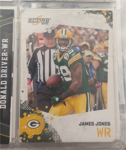 2010 Score #107 James Jones — front