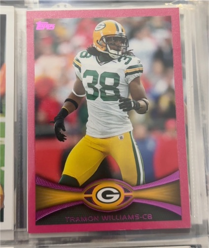2012 Topps #38 Tramon Williams — front