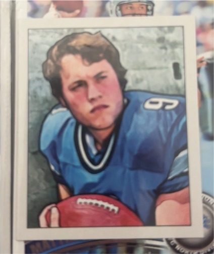 2011 Topps 1950 Bowman Mini #39 Matthew Stafford — front