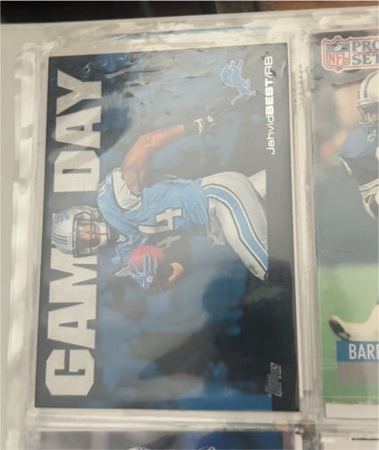 2011 Topps Game Day #GD-JB Jahvid Best — front