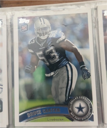 2011 Topps Chrome #175 Bruce Carter — front