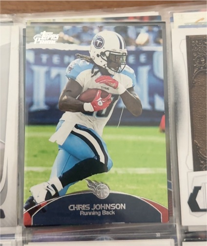 2011 Topps Prime #30 Chris Johnson — front
