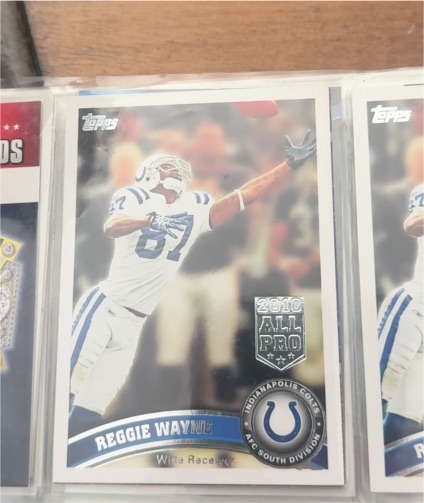 2011 Topps #390 Reggie Wayne — front