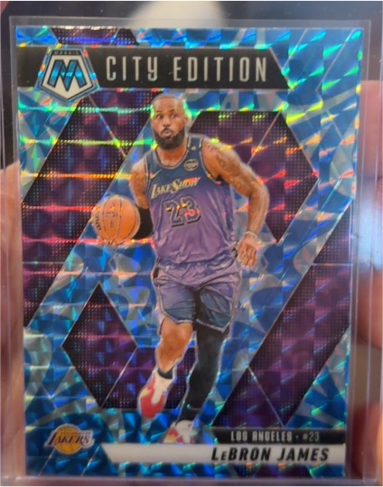 2024-25 Panini Mosaic City Edition #286 LeBron James — front
