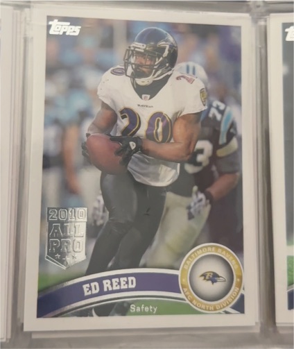2011 Topps #408 Ed Reed — front