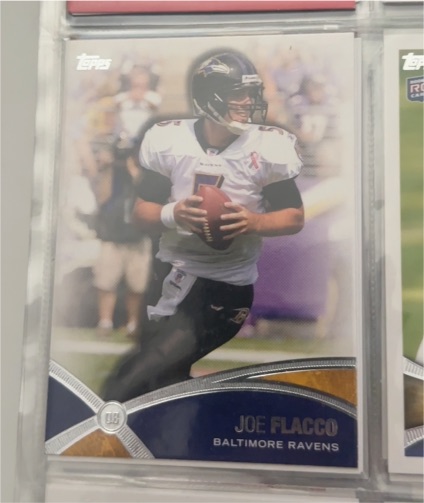 2012 Topps Prolific Playmakers #PP-JF Joe Flacco — front