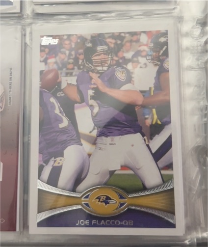 2012 Topps #111 Joe Flacco — front