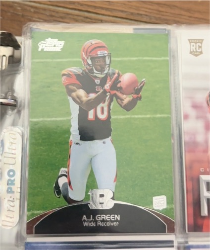2011 Topps Prime #18B A.J. Green — front