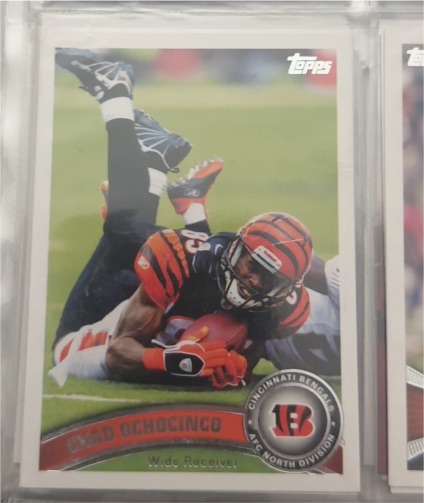 2011 Topps #319 Chad Ochocinco — front