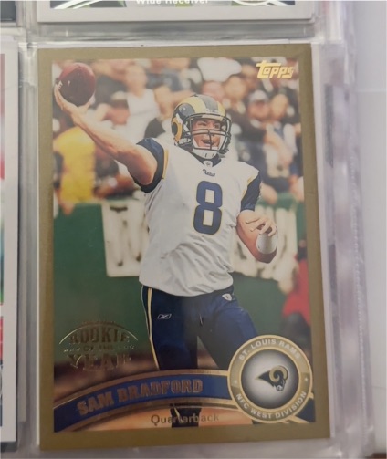 2011 Topps #54 Sam Bradford — front