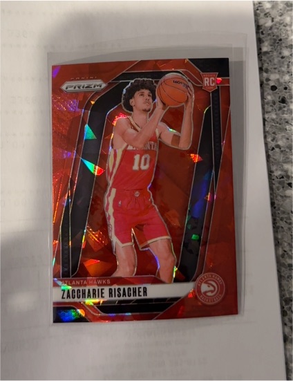 2024-25 Panini Prizm #265 Zaccharie Risacher — front