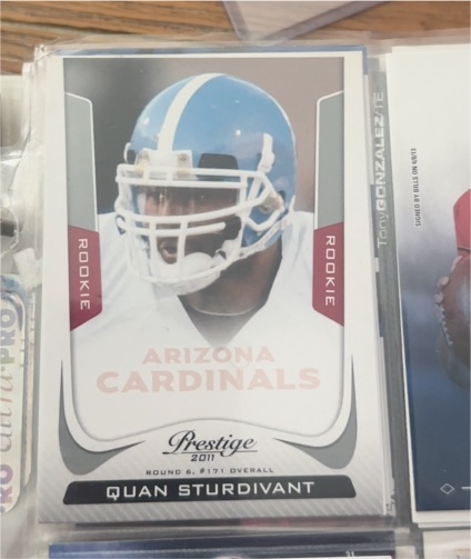 2011 Panini Prestige #277 Quan Sturdivant — front