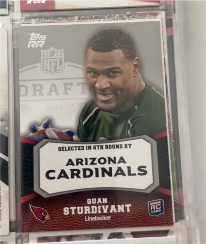 2011 Topps Rising Rookies #178 Quan Sturdivant — front