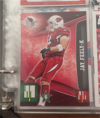 2011 Panini Adrenalyn XL #4 Jay Feely K — front